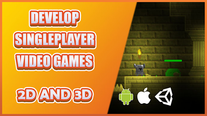 Gig Preview - Develop 2d unity mobile game for android and IOS