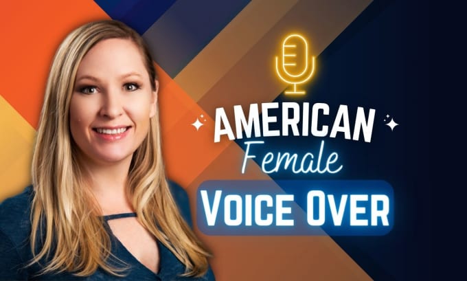 Gig Preview - Record a professional american female voice over