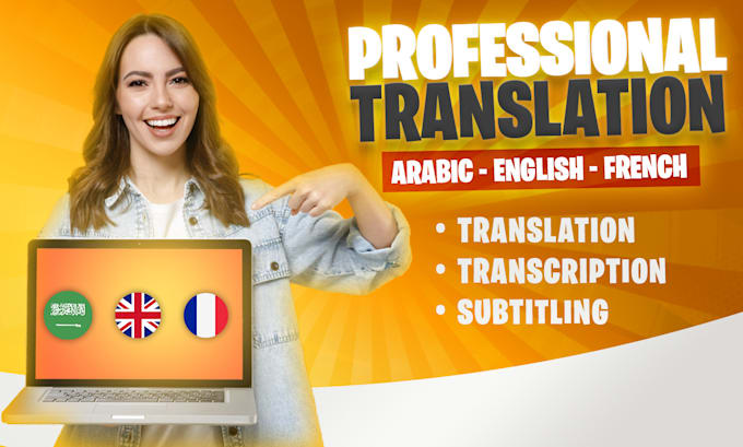 Gig Preview - Provide professional translation and transcription