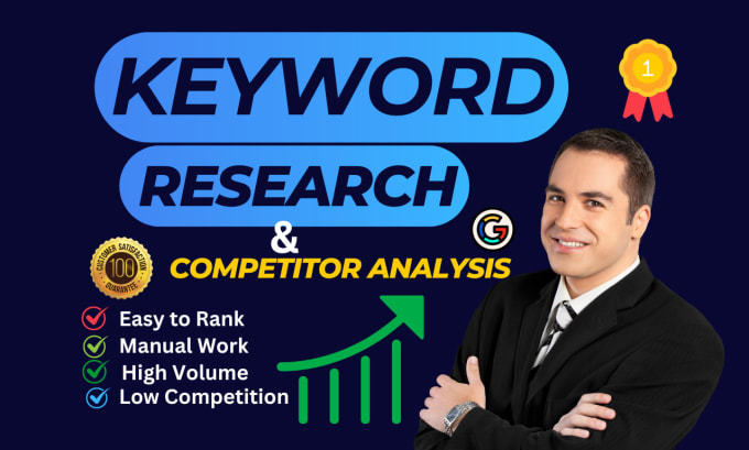 Gig Preview - Do advanced seo keyword research and competitor analysis