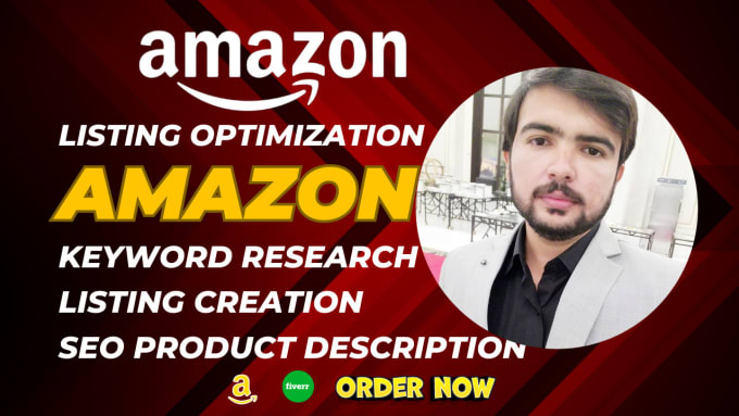 Gig Preview - Do amazon listing optimization, SEO product description and keyword research