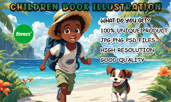 Bestseller - design children book illustration and children story book