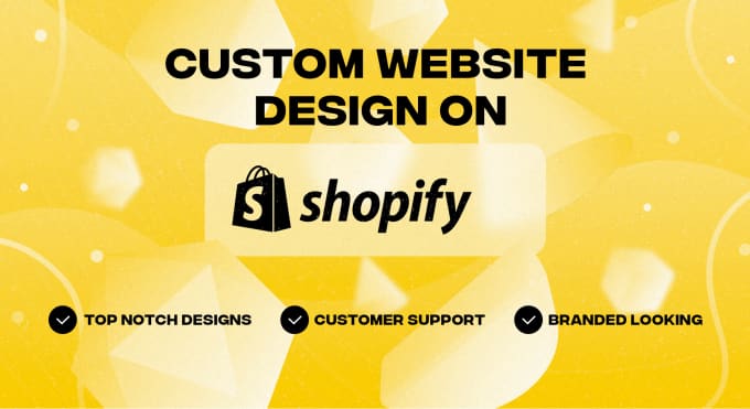 Gig Preview - Design and develop a unique shopify ecommerce website