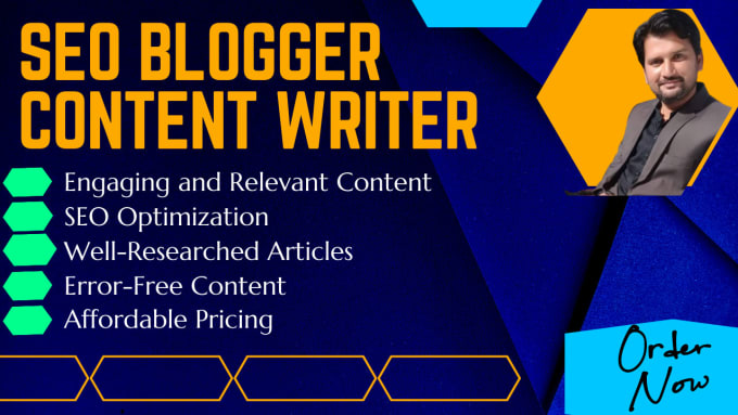 Gig Preview - Do seo website content writing, blog writing and creative writing