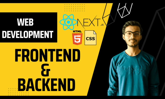 Gig Preview - Develop frontend and backend from nextjs, reactjs and nodejs