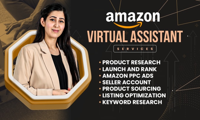 Gig Preview - Be your expert amazon fba virtual assistant VA listing SEO PPC error 5665 5461