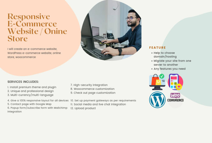 Bestseller - create wordpress ecommerce website, and online store