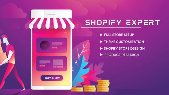 Gig Preview - Do phenomenal shopify website,stunning shopify product,shopify store developer