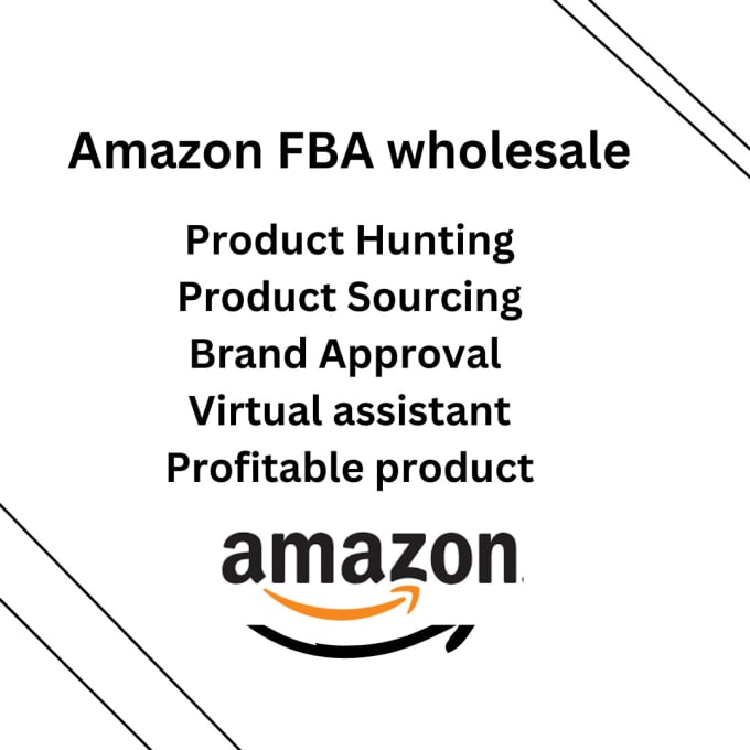 Gig Preview - Do amazon fba product research, fba wholesale product listing, supplier sourcing