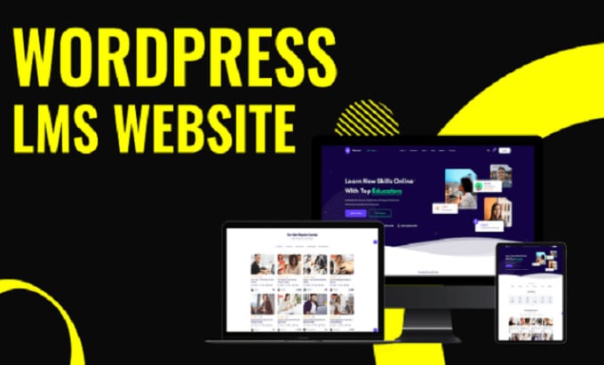 Gig Preview - Develop wordpress lms website with learndash lms