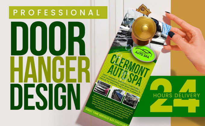 Gig Preview - Design amazing door hanger within 24 hours