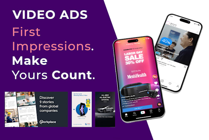 Gig Preview - Create video ads for your product or business