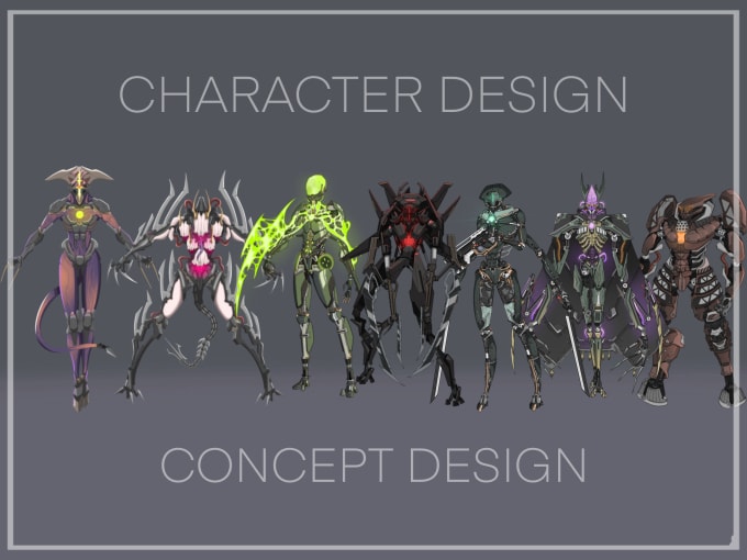 Bestseller - create concept or character art