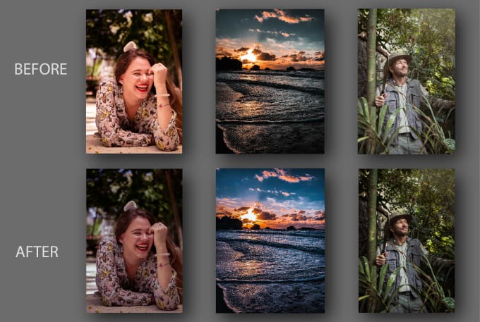 Gig Preview - Professionally edit your photos in photoshop and lightroom