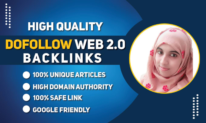 Gig Preview - Do high quality web 2 0 SEO backlinks manually