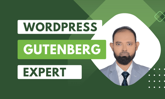 Gig Preview - Create wordpress website with gutenberg spectra block editor