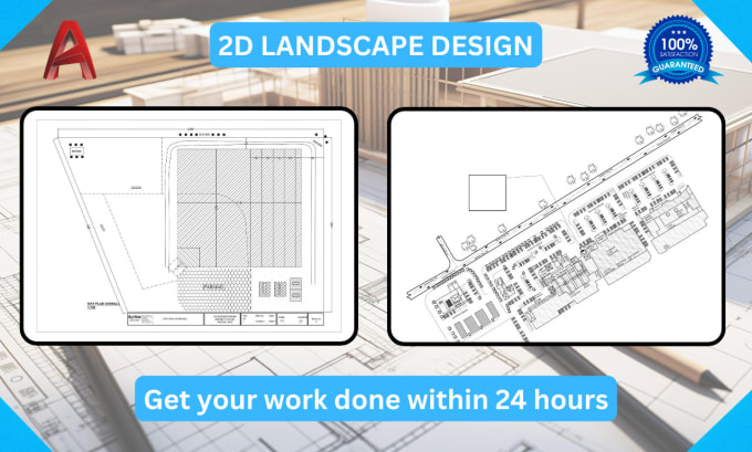 Gig Preview - Draw site plan landscape designs lot subdivisions for permit