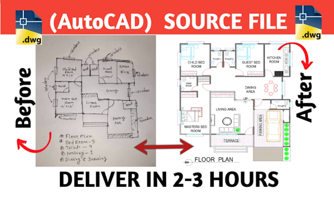 Gig Preview - Make floor plan for real estate agent in 3 hours, dimension