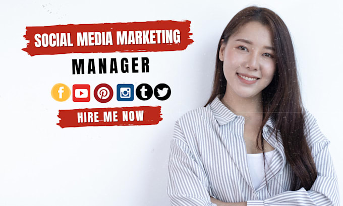 Gig Preview - Be your professional social media marketing manager