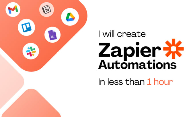 Bestseller - setup zapier automations in 1 hour