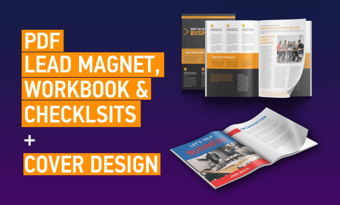 Gig Preview - Do PDF lead magnet design, workbook, checklist