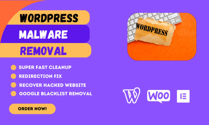 Gig Preview - Remove malware virus, and clean hacked wordpress website