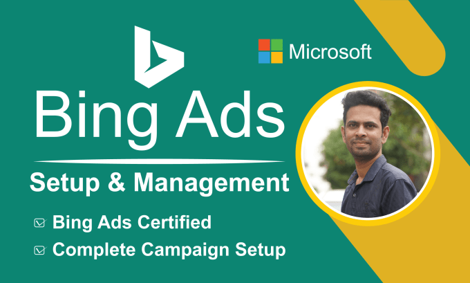 Gig Preview - Setup your microsoft bing ads PPC campaigns