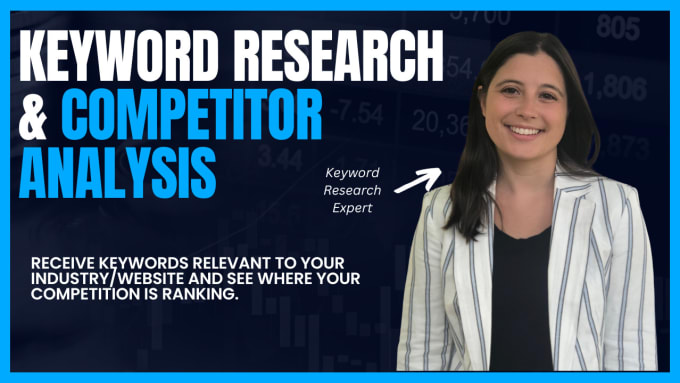 Gig Preview - Perform keyword research and competitor analysis