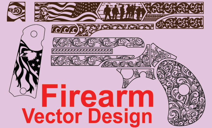 Gig Preview - Create custom firearm engraving vector files for cnc and laser