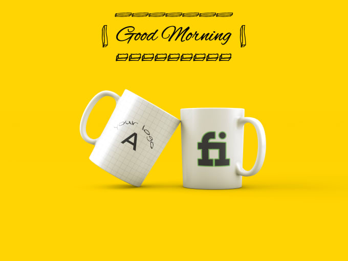 Gig Preview - Design a coffee mug with your own logo