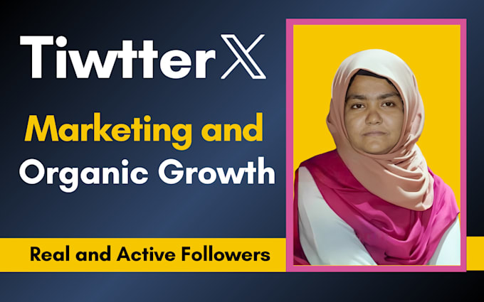 Gig Preview - Twitter marketing and organic growth followers