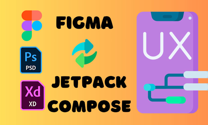 Gig Preview - Convert figma, PSD, xd, image into jetpack compose android app