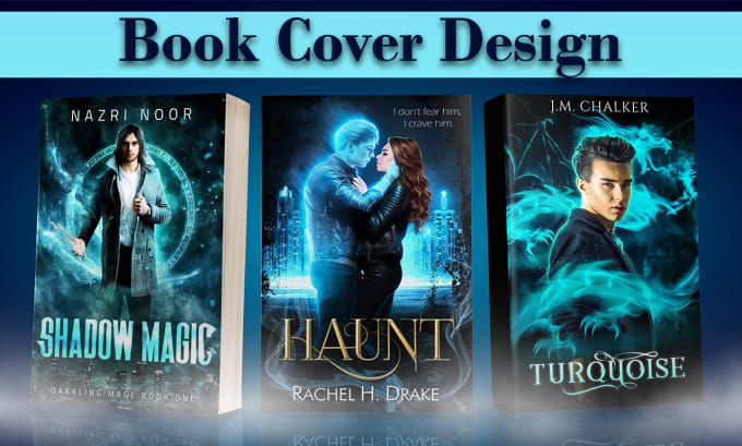 Gig Preview - Design professional book cover, kdp book cover, custom book cover