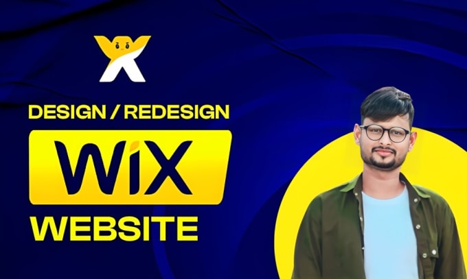 Gig Preview - Wix website and wix landing page design with SEO