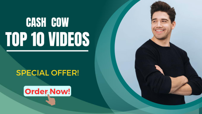 Gig Preview - Create top 10 cash cow how to videos for you