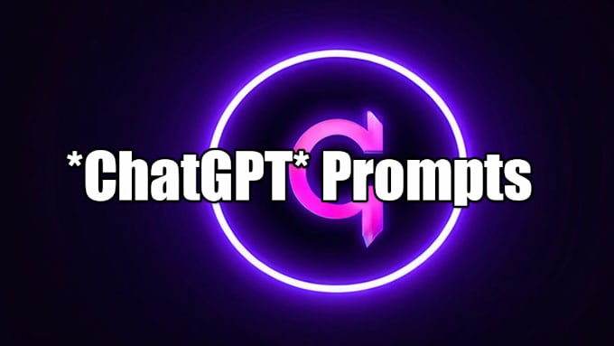 Gig Preview - Create you best chatgpt creative writing prompt