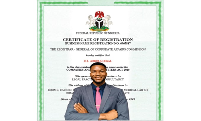 Gig Preview - Register your company with cac in nigeria super fast