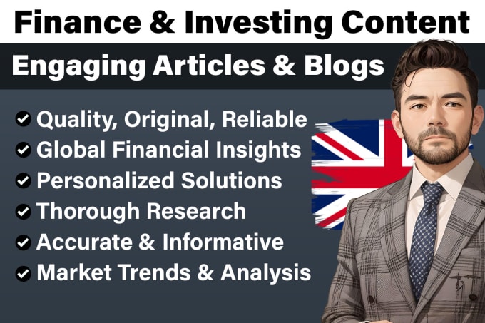 Gig Preview - Write professional finance and investing content