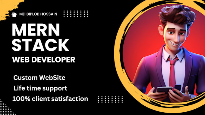 Gig Preview - Do high quality mern stack web development