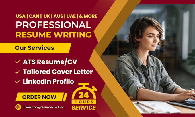 Bestseller - provide professional resume, cover letter, and linkedin writing services