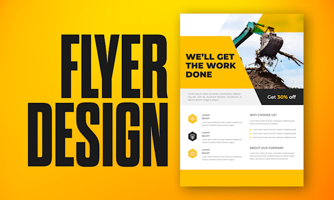 Gig Preview - Design an amazing high quality flyer for your business