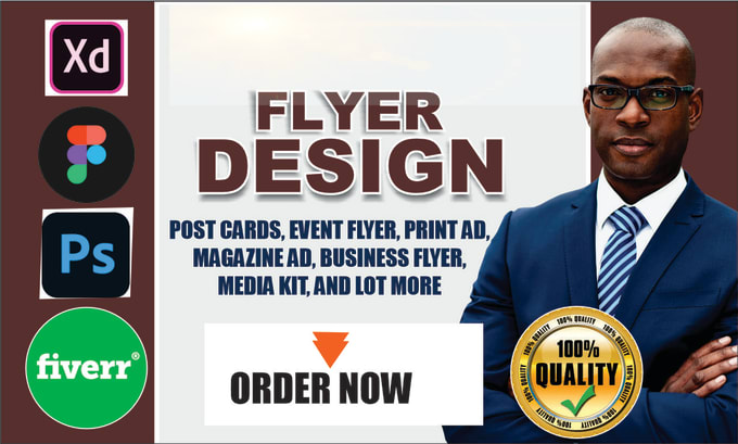 Bestseller - develop postcard design, graphic design flyer, logo creation