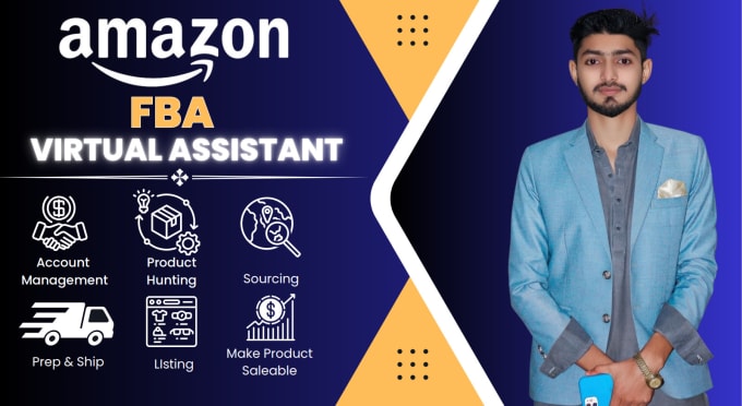 Gig Preview - Be your expert amazon virtual assistant, professional amazon fba for wholesale