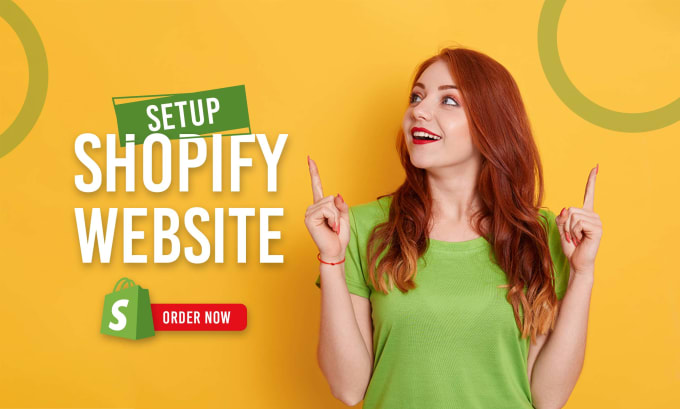 Gig Preview - Setup your shopify store or design shopify website