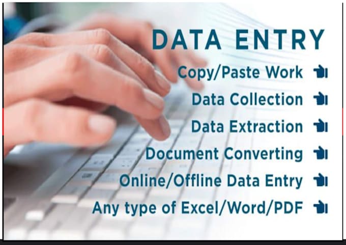 Bestseller - be your virtual assistant for data entry, typing, copy paste and web research