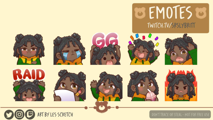 Gig Preview - Create custom animated twitch emotes