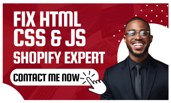 Gig Preview - Edit or fix html CSS bugs develop or customize wordpress shopify website issues