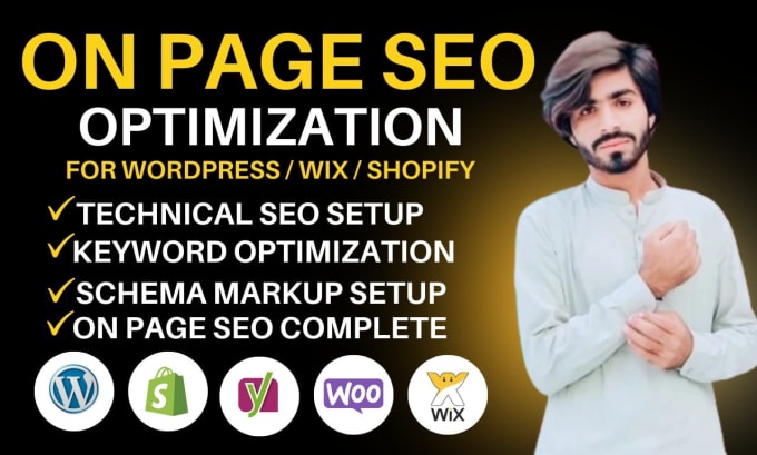 Gig Preview - Do complete on page and technical SEO optimization to boost your google ranking