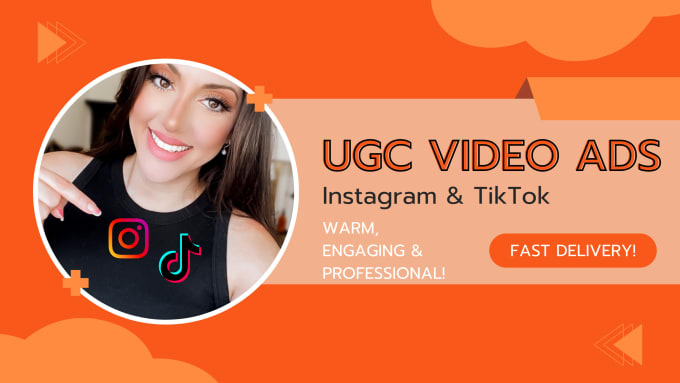 Gig Preview - Create ugc video and ads for tiktok or other social media