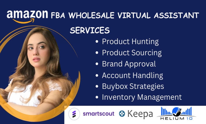 Gig Preview - Be your amazon fba wholesale virtual assistant